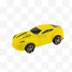 黄色轿车小汽车