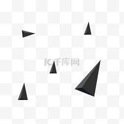 立体悬浮几何图片_立体悬浮多边形