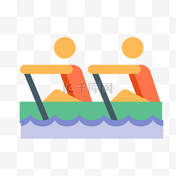 双人划船