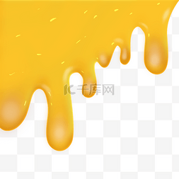 蜂蜜下落图片_黄色美味蜂蜜水滴状