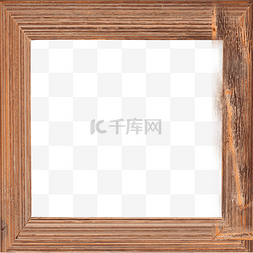 正方形木质图片_条纹纹理木框