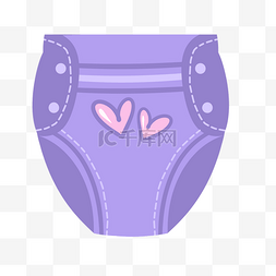 婴儿纸尿裤纸尿裤图片_紫色婴儿纸尿裤小物