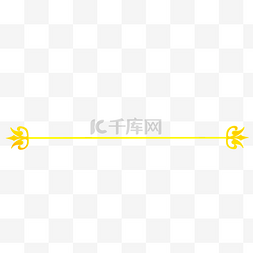 复古鎏金图片_C4D中国风分割线