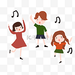 唱歌跳舞的儿童