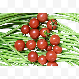 番茄豇豆