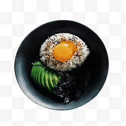 鸡蛋拌米饭图片_日式拌饭