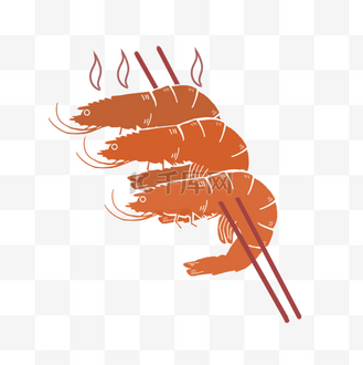 美味烤大虾