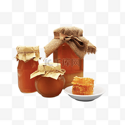蜂胶展板图片_三瓶密封蜂蜜