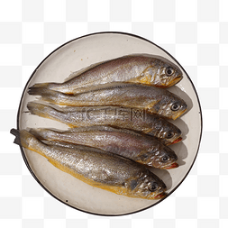 海鲜类食物图片_一盘新鲜的鱼免抠图