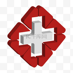 医院psd分层图片_红十字标志