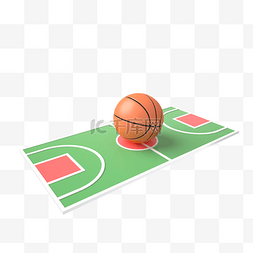 篮球仿真图片_篮球场地装饰图案