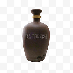 中式陶器白酒瓶