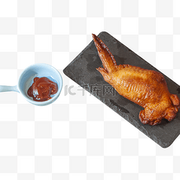 奥尔良鸡翅拼薯条图片_美食奥尔良鸡翅蘸料