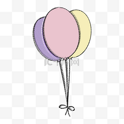 蜡笔气球图片_儿童节气球装饰