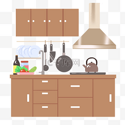 厨房灶台实图图片_家装厨房用具