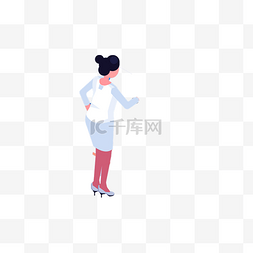 支持人美女图片_一个美女正在上班