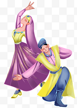 维吾尔族跳舞