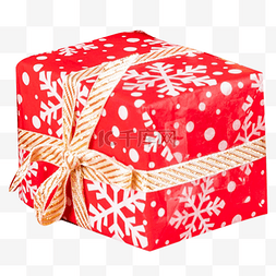 圣诞节红色礼盒