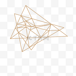 三角形纹理装饰边框