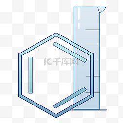 白色实验试管插图