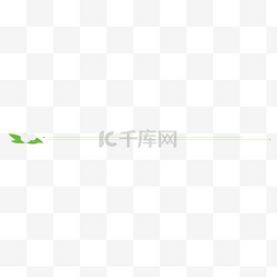 粽子端午节边框图片_端午节简约粽子绿色分割线