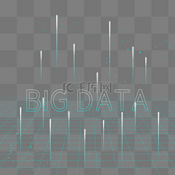 ai网格图片_大数据科技线条