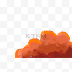 天空橙色图片_天空红色橙色云彩