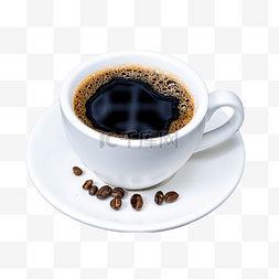 黑咖啡饮品咖啡豆