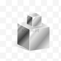 金属几何组合体