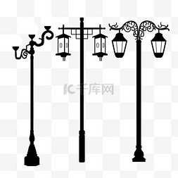 欧式路灯图片_欧式精致street lamp