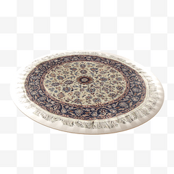 伊朗地毯图片_圆形地毯