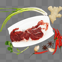 冷鲜肉图片_生鲜牛肉炖肉调料