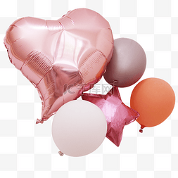 彩色唯美浪漫气球