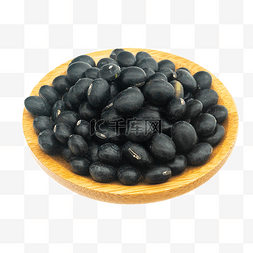 黑豆芡实图片_一袋黑豆