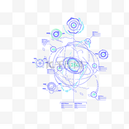 科技紫色线条图片_紫色科技效果