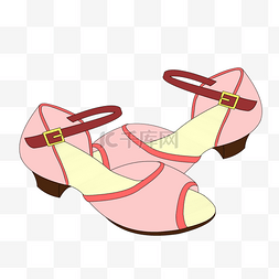 粉色凉鞋图片_夏季粉色凉鞋