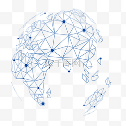 科技蓝底纹图片_蓝色简约点线科技底纹