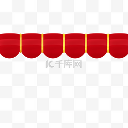 影响晚会图片_手绘新年晚会幕布装饰