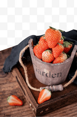 切开草莓水果图片_草莓新鲜美味水果切开切果