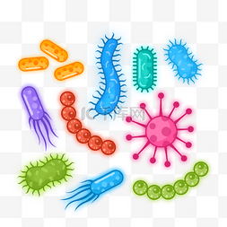 微生物细菌图片_病毒细菌微生物冠状病毒医学组图