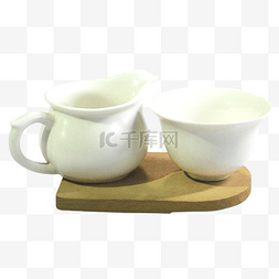 白色茶艺茶具