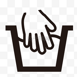 服装水洗标符号图片_手洗水洗标志