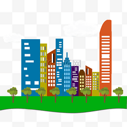 城市规划素材图片_建筑和绿色建筑