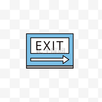 exit出口设计素材-exit出口模板设计-海报图片下载-千库网