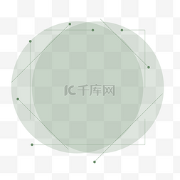 浅科技图片_浅灰色极简商务圆形边框