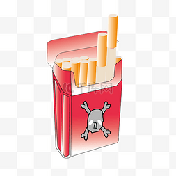 香烟图片_矢量免扣卡通烟盒