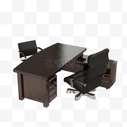 办公室实木办公桌