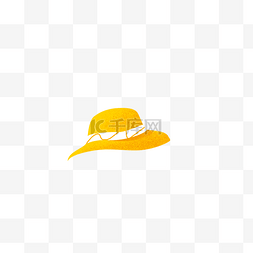 专用图案图片_黄色的帽子免抠图