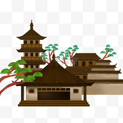 寺庙佛寺建筑