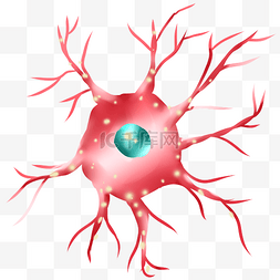 神经外科logo图片_神经体粉红色神经